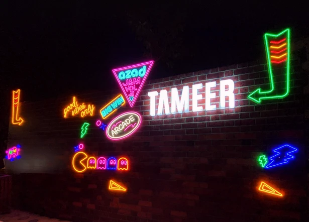 تصميمات يفط محلات نيون