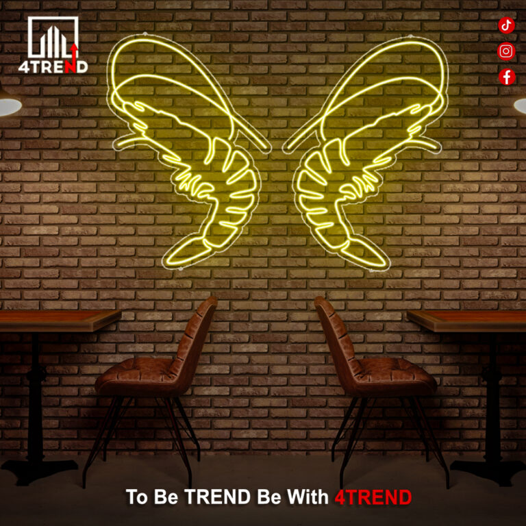 لافتة نيون ليد – ديكور لمطعم الاسماك