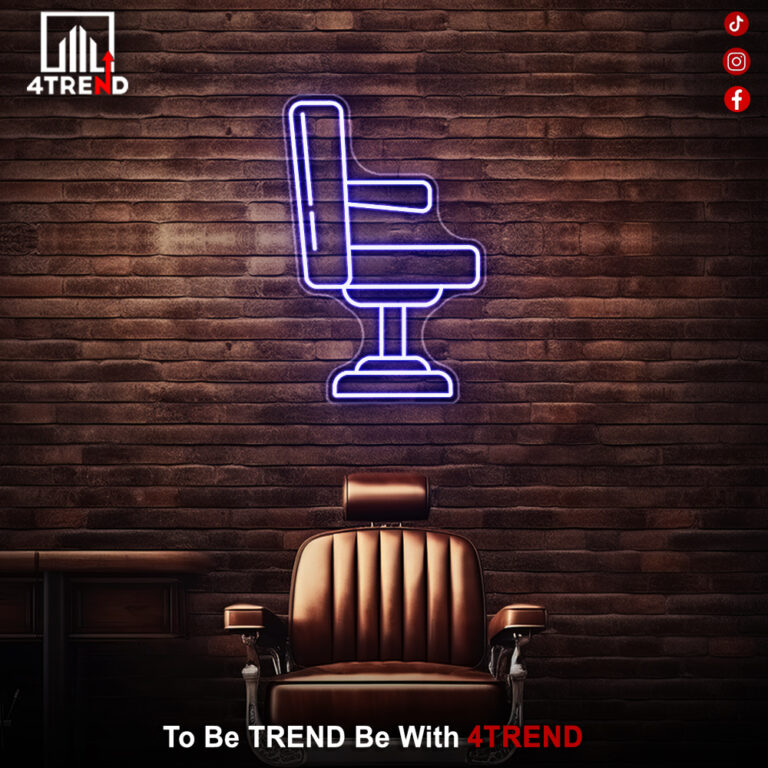 لافتة نيون ليد – ديكور لـ صالون حلاقة