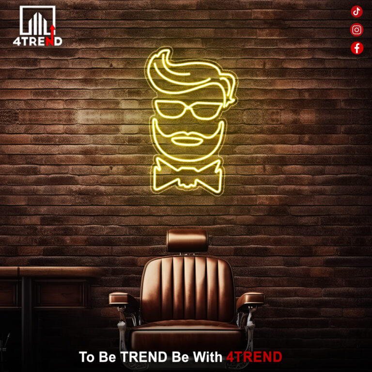 لافتة نيون ليد – ديكور صالون الحلاق