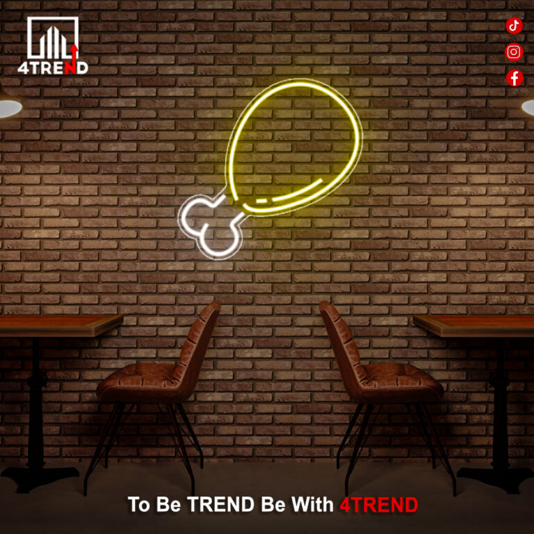 لافتة نيون – ديكور لمطاعم الفرايد اتشيكن