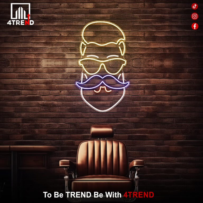 لافتة نيون ليد– ديكور صالون حلاق