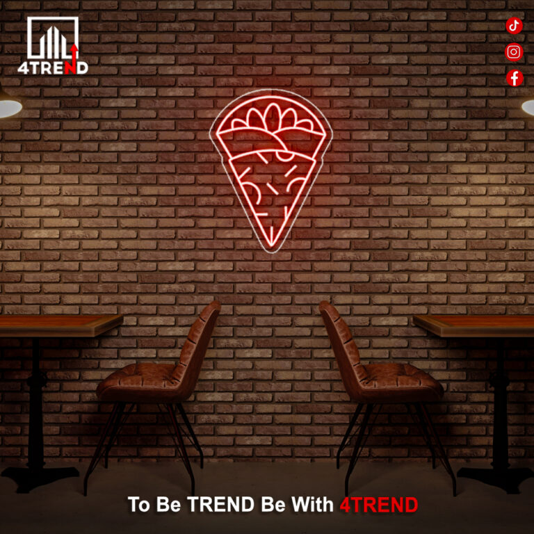 لافتة نيون ليد “ساندوتش كريب” – ديكور للمطاعم