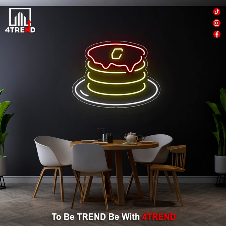 لافتة نيون ليد - ديكور للمطاعم والكافيهات