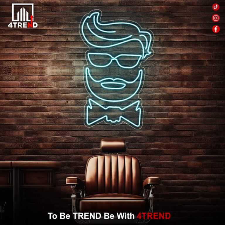 لافتة نيون ليد – ديكور صالون الحلاق