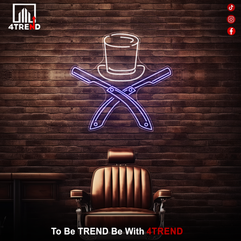 لافتة نيون – ديكور لـ صالون الحلاقة