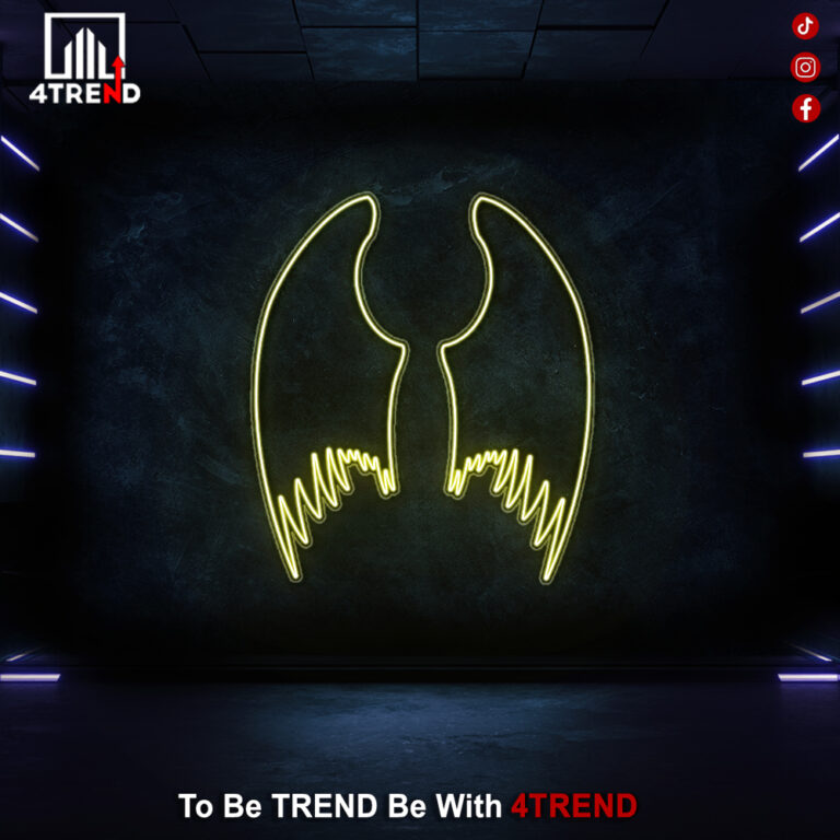 اجنحة ملاك نيون ليد - ديكور نيون