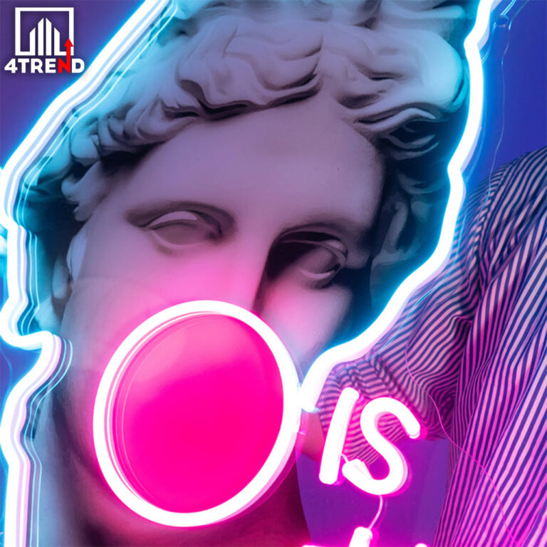 لافتة نيون للديكور - لوحة أكريليك مضيئة