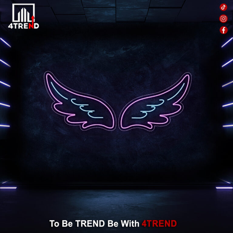 اجنحة ملاك نيون ليد - ديكور نيون للتصوير