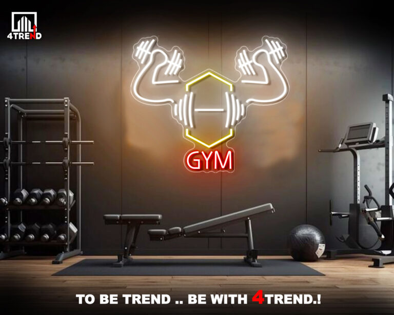 لافتة نيون ليد لصالة GYM