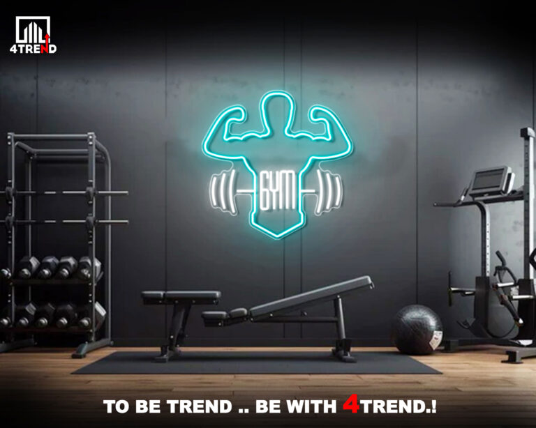 ديكور نيون ليد لصالة GYM
