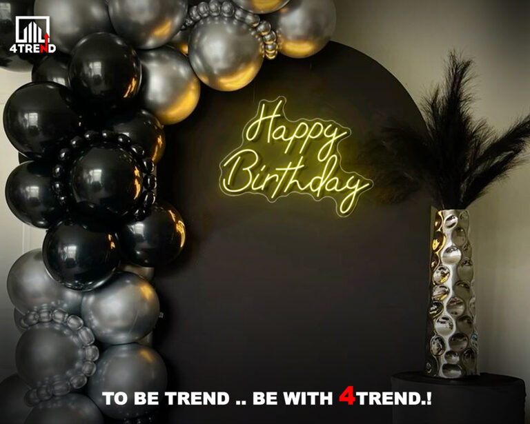 لافتة نيون مضيئة - ديكور عيد ميلاد