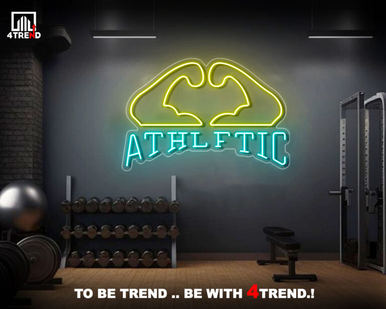 لافتة نيون ليد لصالة الجيم