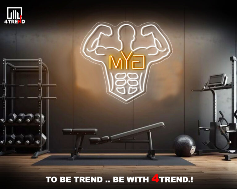 لافتة نيون ليد - ديكور لصالة جيم