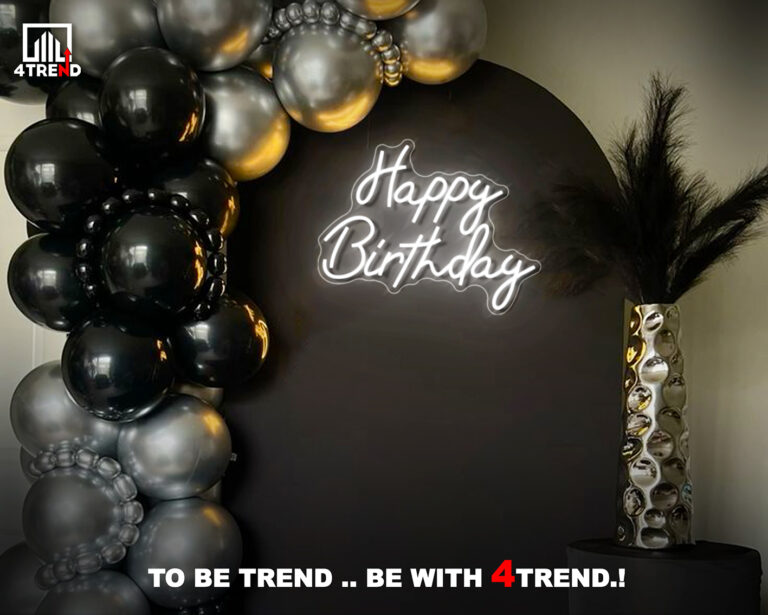 لافتة نيون مضيئة - ديكور عيد ميلاد