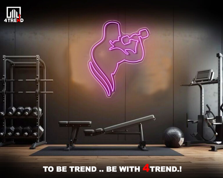 لافتة نيون LED لصالات GYM