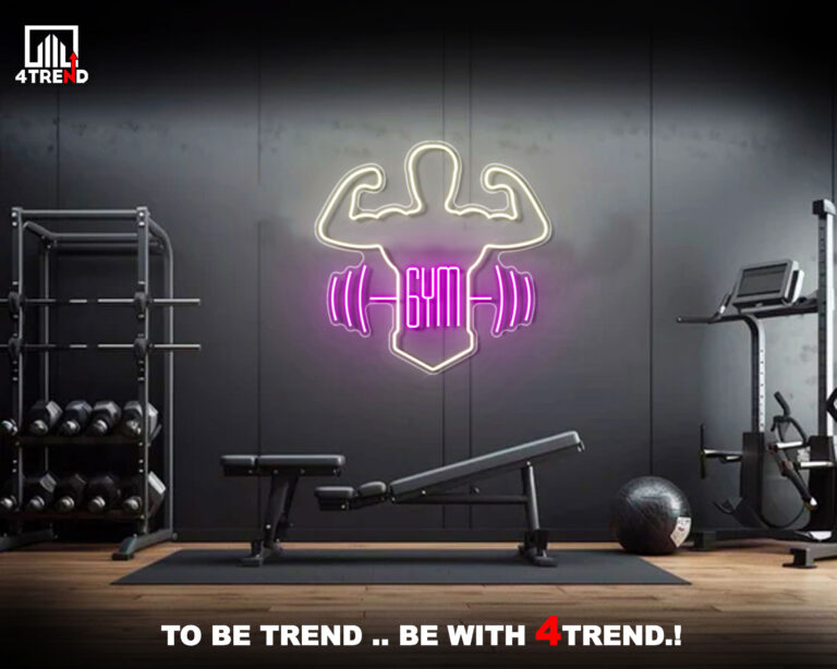 ديكور نيون ليد لصالة GYM